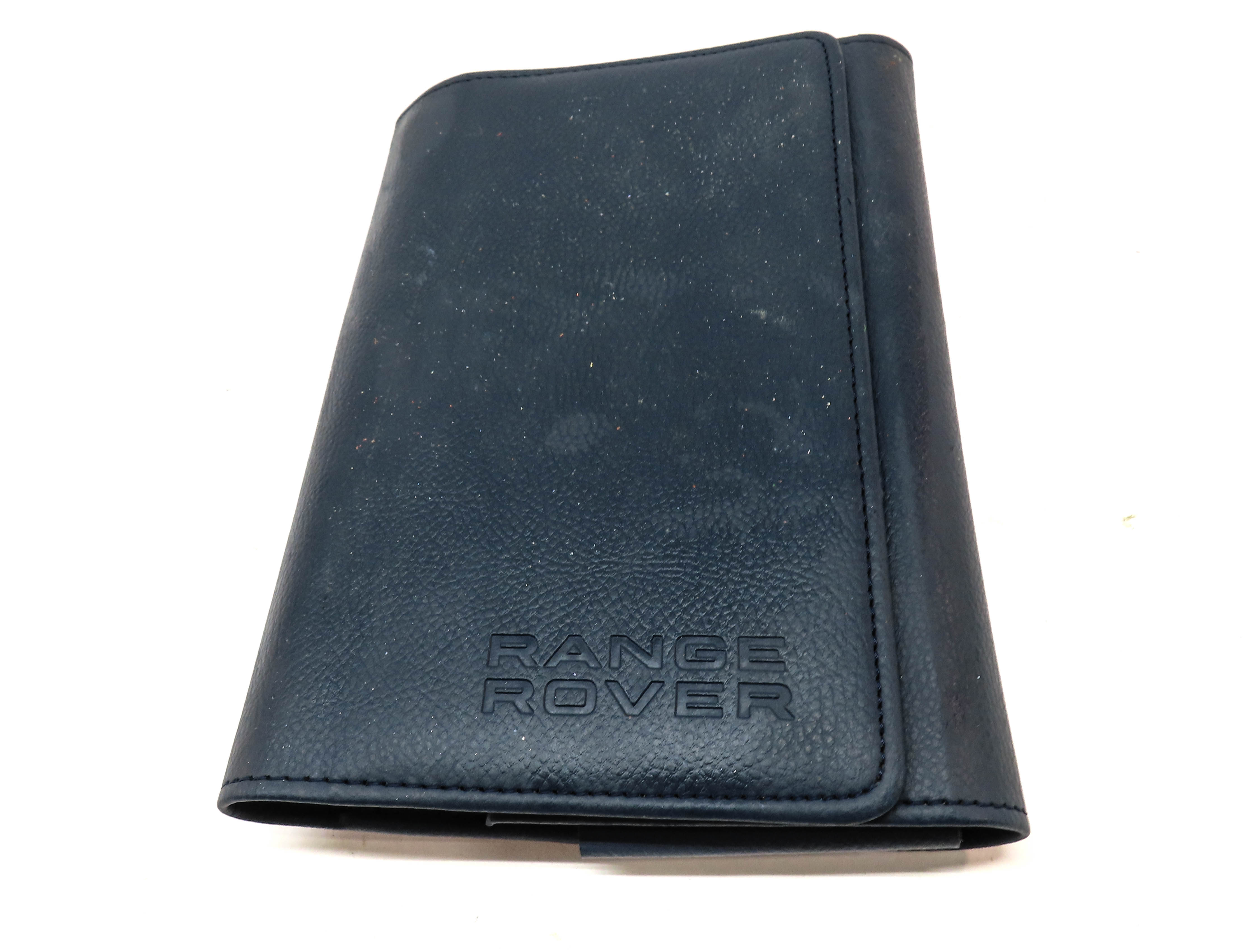 2013 RANGE ROVER EVOQUE (L538) 2.0L TURBO OWNERS MANUAL BOOKLET SET w/ CASE — exact item pictured